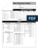 Paranoia 2th Character Sheet