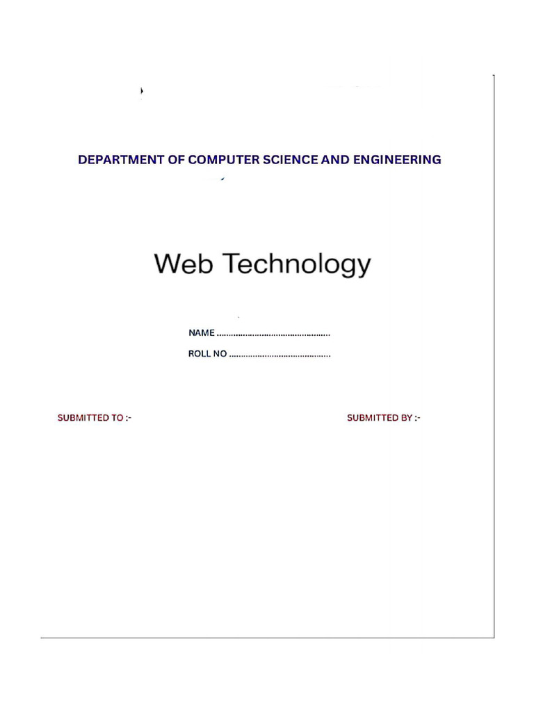 Web Designing Workshop | PDF