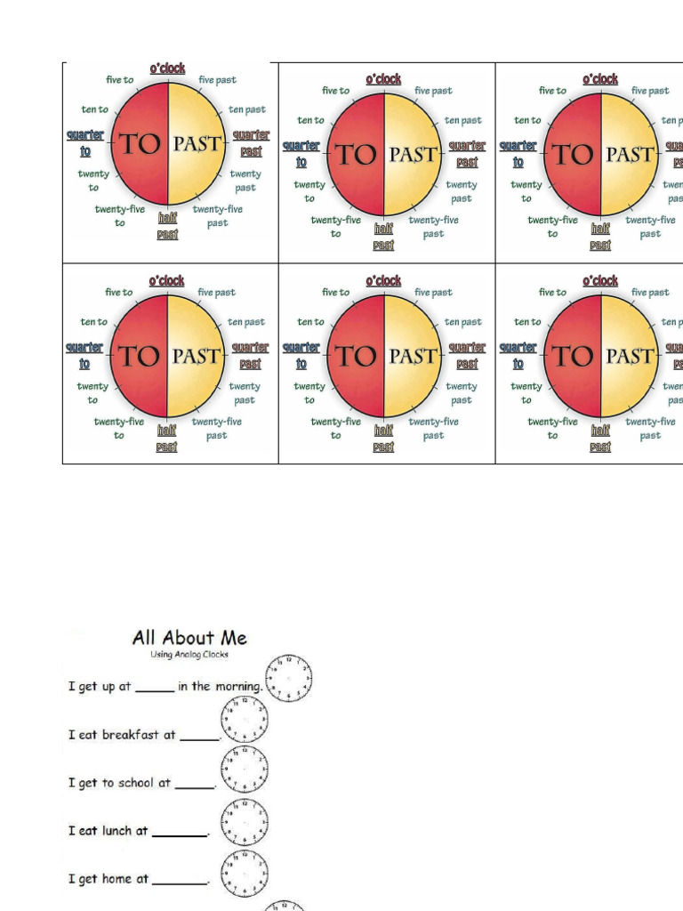 Time Worksheet | PDF