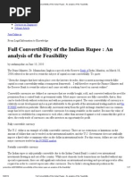 Download Full Convertibility of the Indian Rupee _ an Analysis of the Feasibility by Pashupati Shah SN100419363 doc pdf
