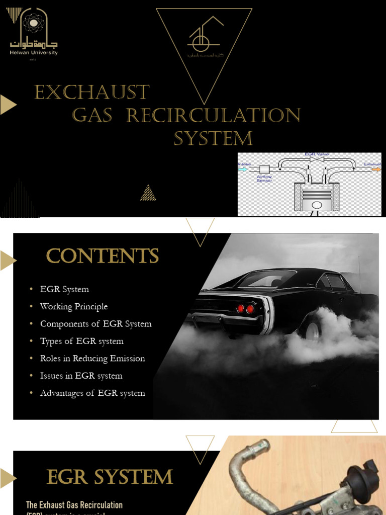 Exchaust GAS Recirculation System | PDF | Exhaust Gas | Combustion