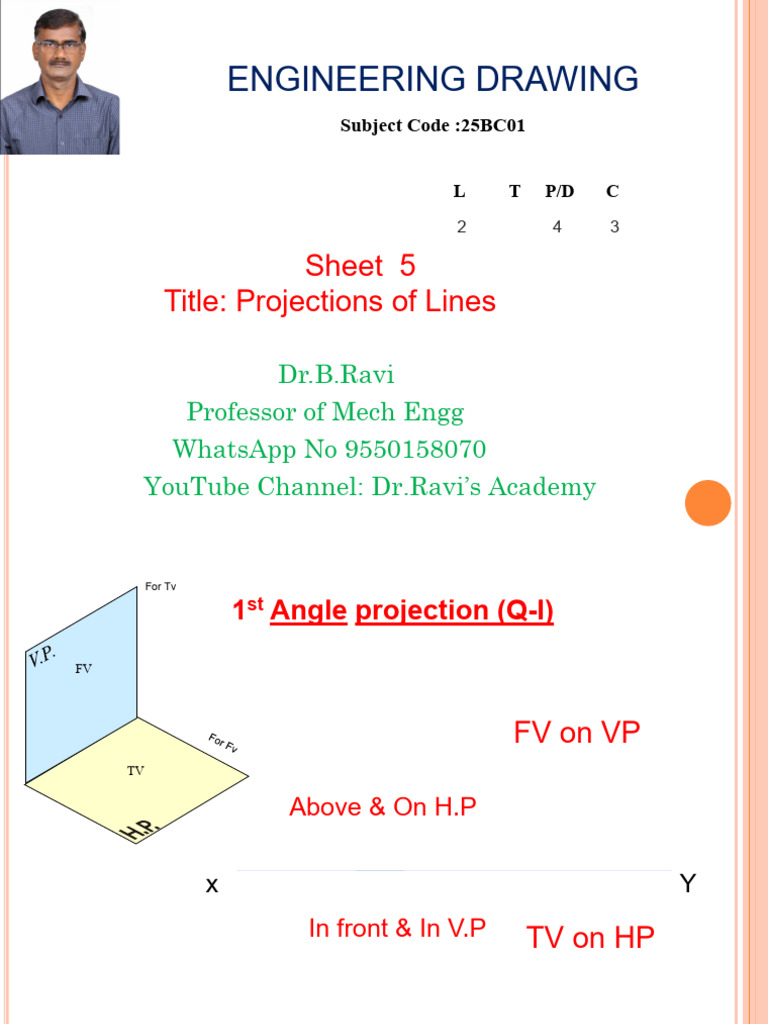 ED - Sheet 5 - Projections of Lines | PDF | Chess Theory | Chess