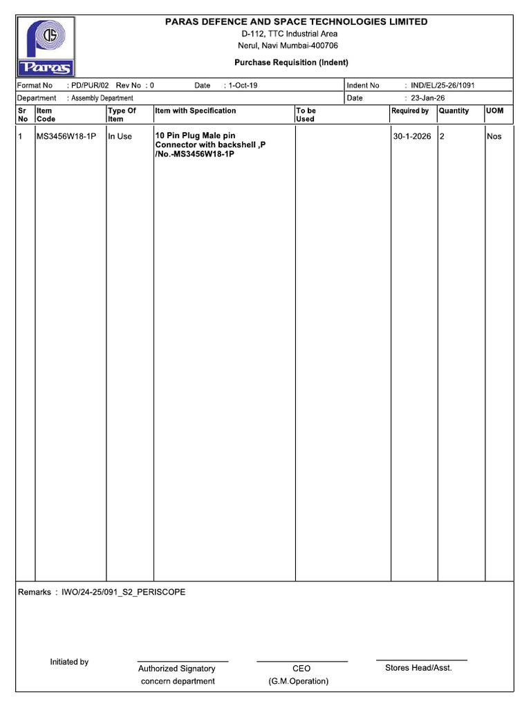 1091 Periscope | PDF