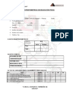 Ficha Bioantropometrica Platanar