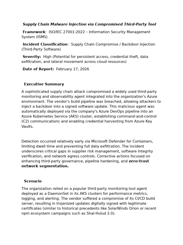 Incident Response Report 2 | PDF | Malware | Security