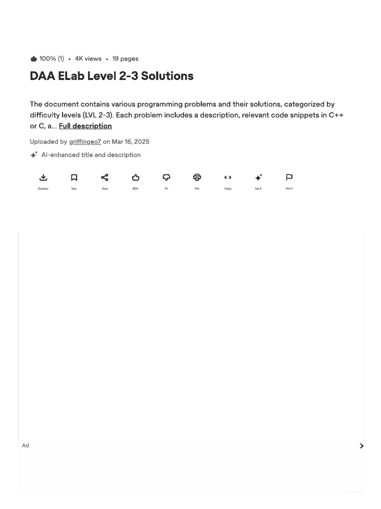 Daa LVL 2 | PDF