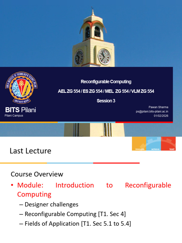 Es Mel Ael VLM Zg554 Lec3 | PDF | Computer Engineering | Digital ...