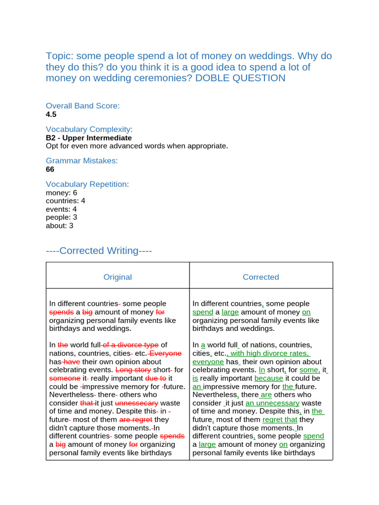 Writing Assessment 2 | PDF | Vocabulary | Essays