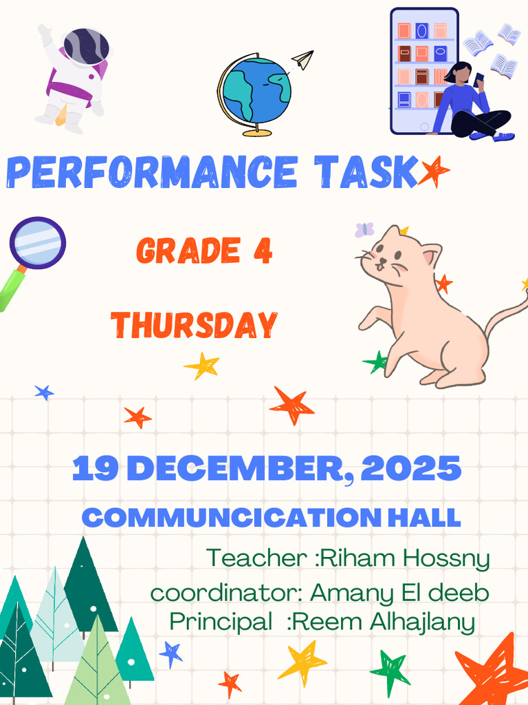 Performance Task | PDF