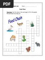 Download 3rd Grade  Food Chain Worksheet by Totally3rdGrade SN10042311 doc pdf