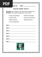 Download 3rd Grade  Scientific Method Worksheet by Totally3rdGrade SN10042318 doc pdf