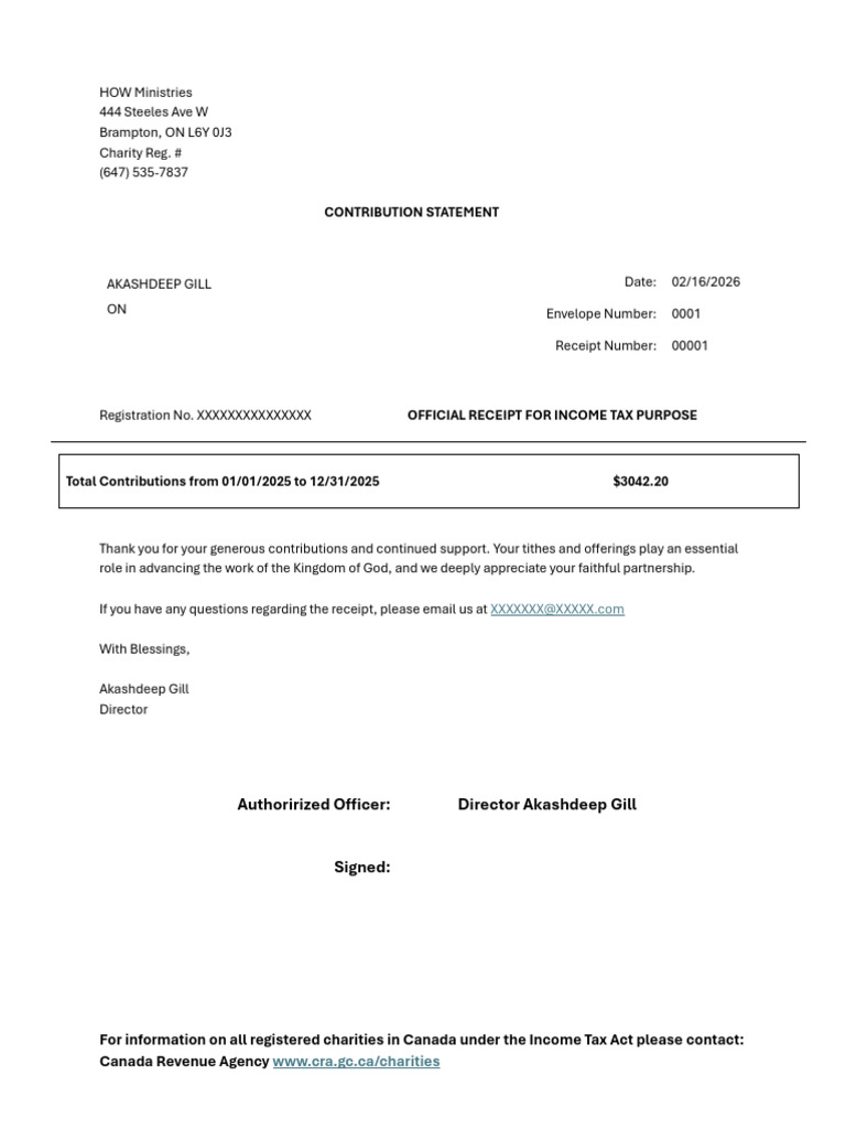 Sample of Tax | PDF