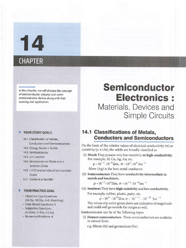 Semiconductor Pyq 2025 | PDF | Semiconductors | Valence And Conduction ...