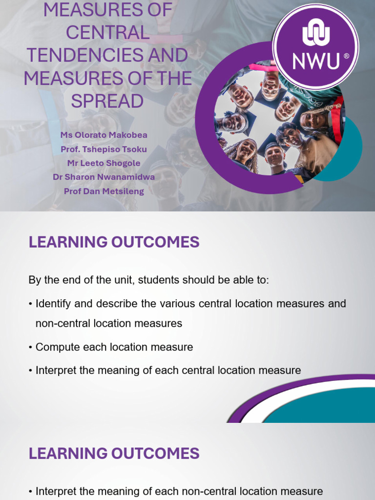 Unit 3 - 4 2026 | PDF | Quartile | Data Analysis