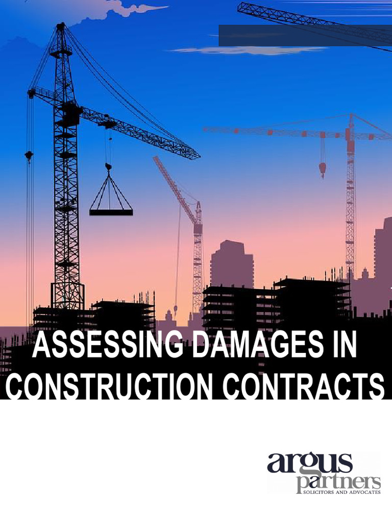 Assessing Damages in Construction Contracts | PDF | Damages | Breach Of ...
