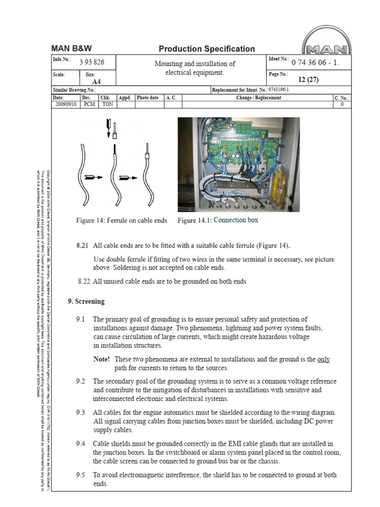 Mounting & Installation Os Electrical Equipment | PDF | Electromagnetic ...