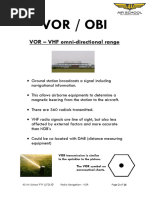 VOR Procedures and Interception Methods | PDF | Transport Safety ...