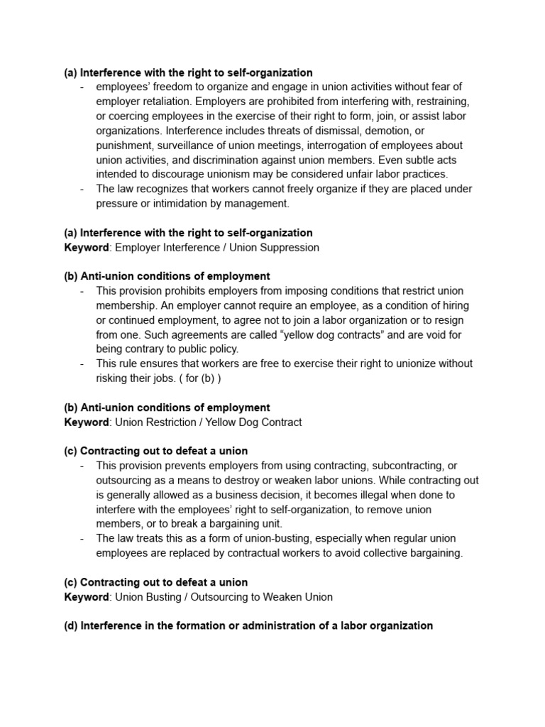 Report For Labor Relations | PDF | Strike Action | Collective Bargaining