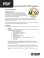 NCSO Certificate Application Guide | PDF | Occupational Safety And ...
