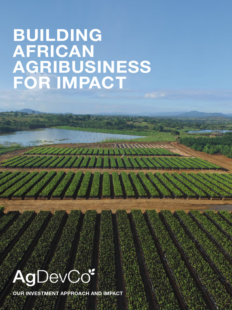 Agdevco Brochure July 2019 Final | PDF | Agriculture | Smallholding