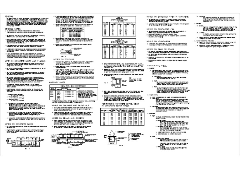 General Notes Structural | PDF