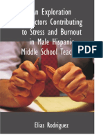 An Exploration of Factors Contributing To Stress and Burnout in Male Hispanic Middle School Teachers
