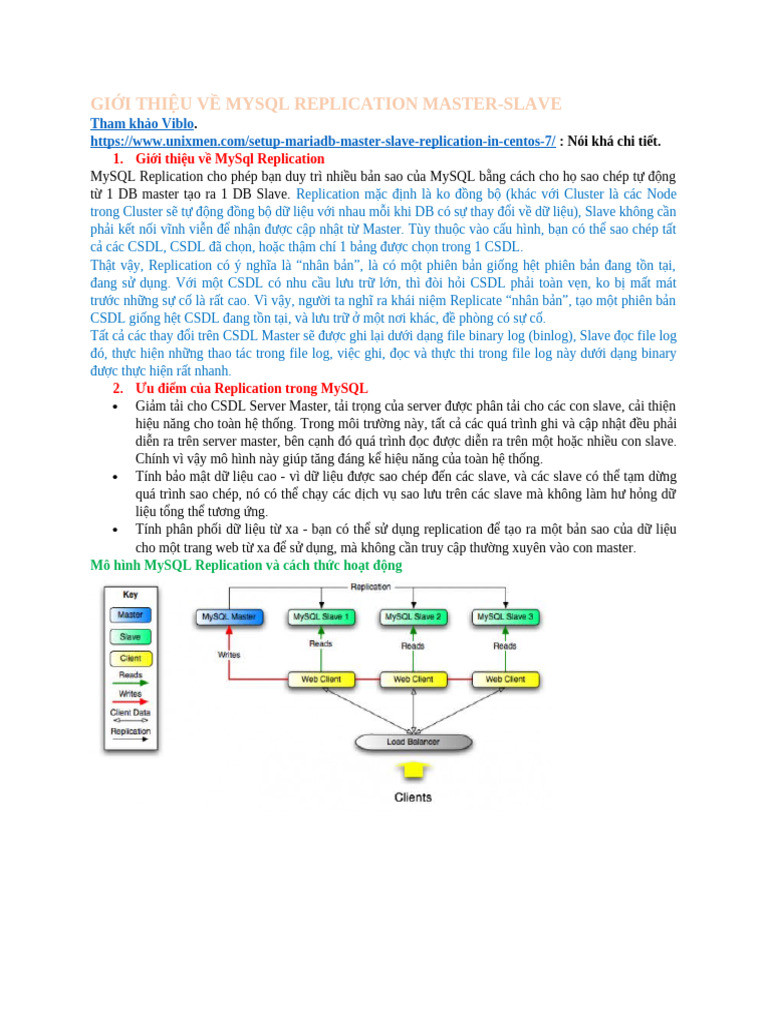 Replication MariaDB | PDF