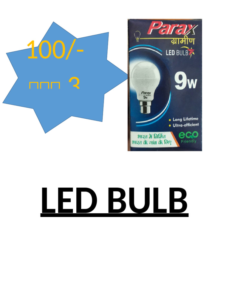 Led Bulb | PDF