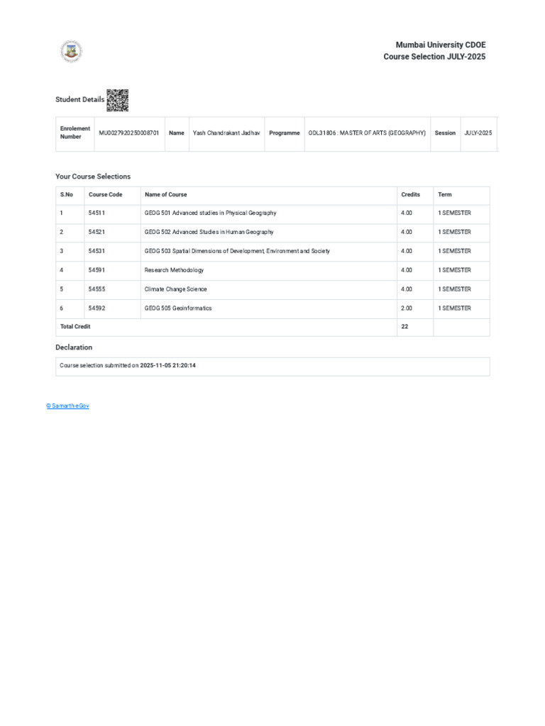MU0027920250008701 Yash Papers | PDF
