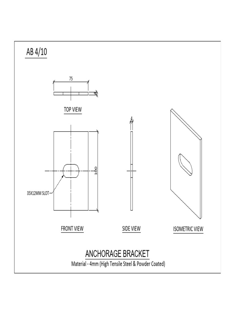 Connector Anchorage Bracket | PDF