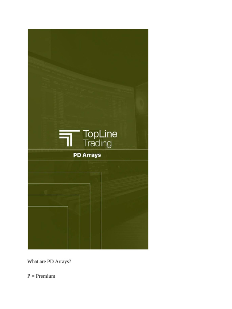 PD Arrays | PDF | Market Trend | Business Economics