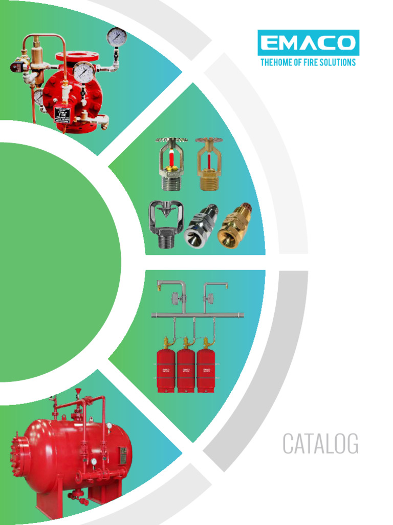 Emaco Product Brochure | PDF | Fire Sprinkler System | Valve