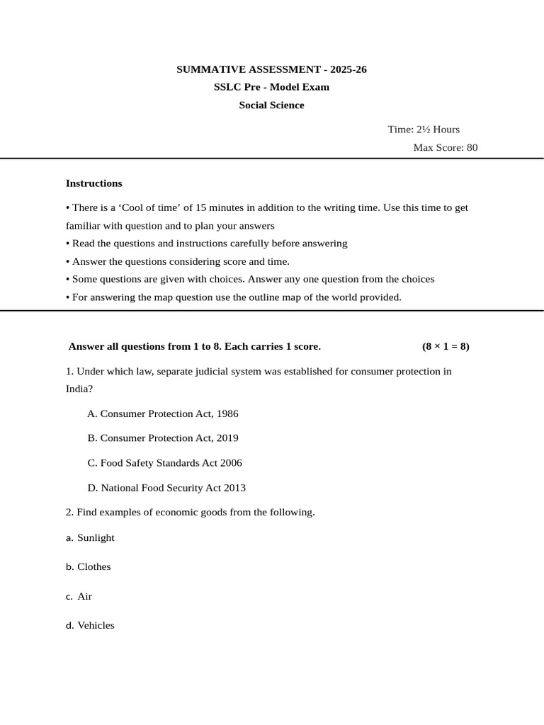 Summative Assessment | PDF