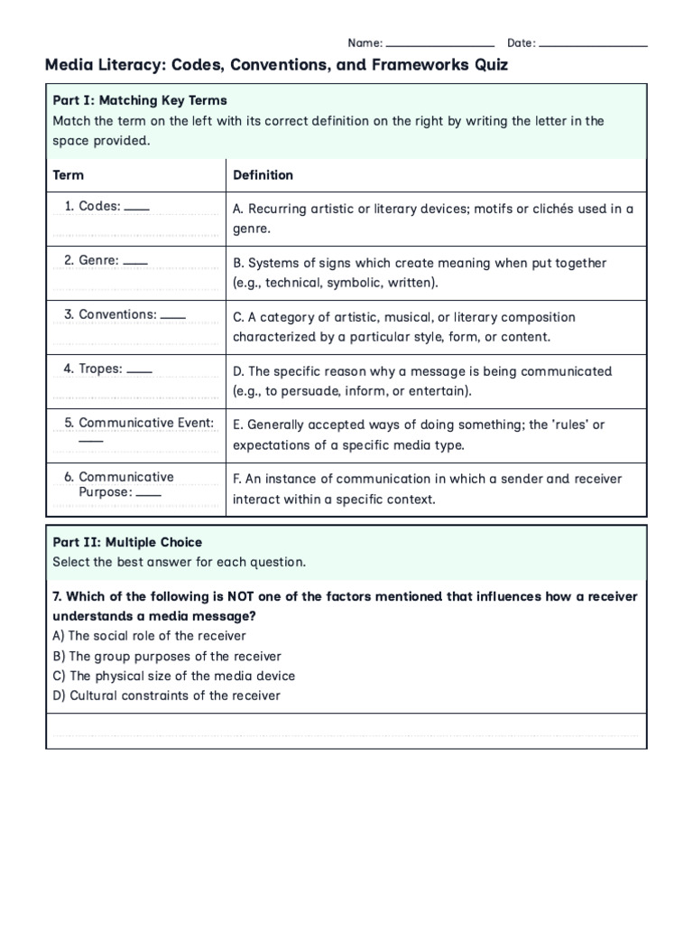 Media and Information Languages Codes and Conventions | PDF ...