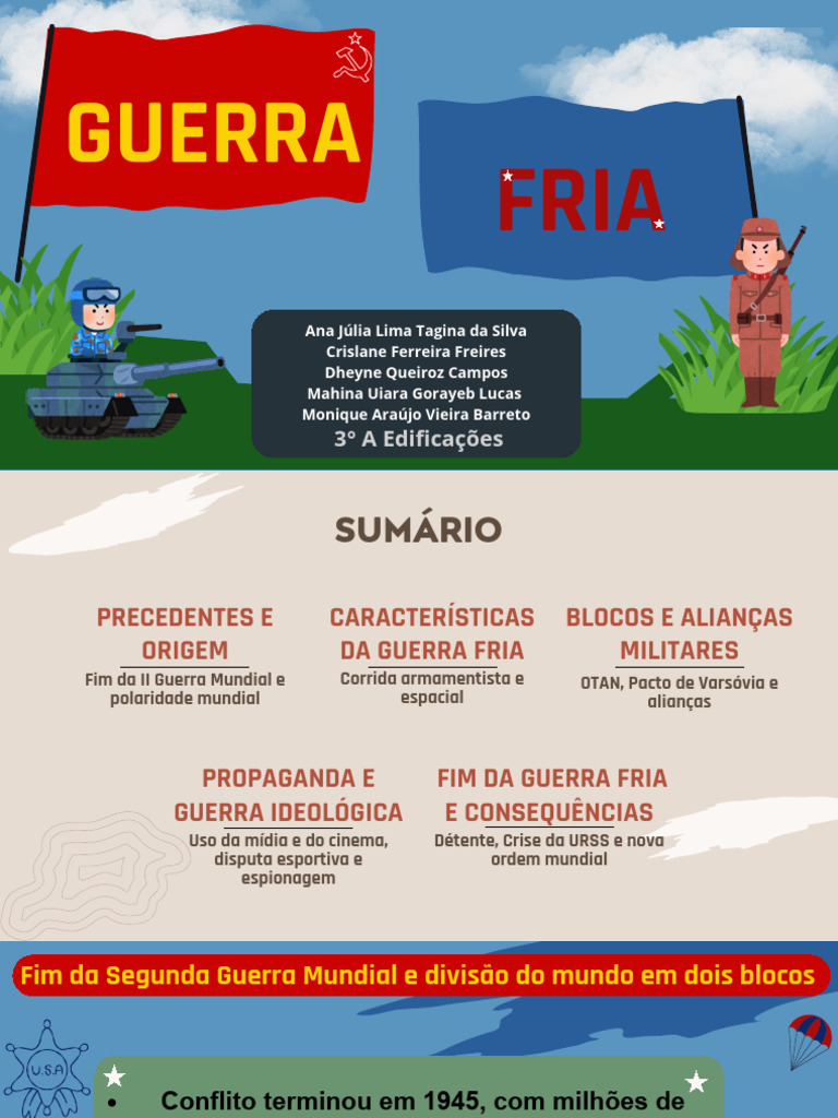 Guerra Fria História | PDF | União Soviética | Política mundial