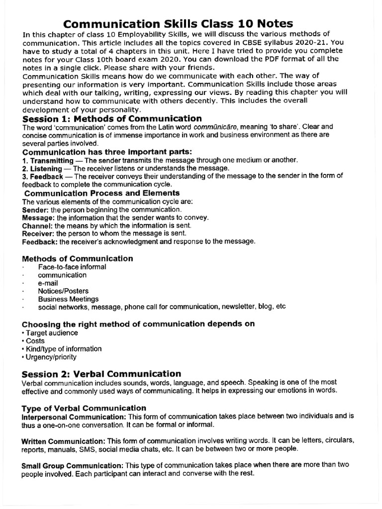 It Notes | PDF