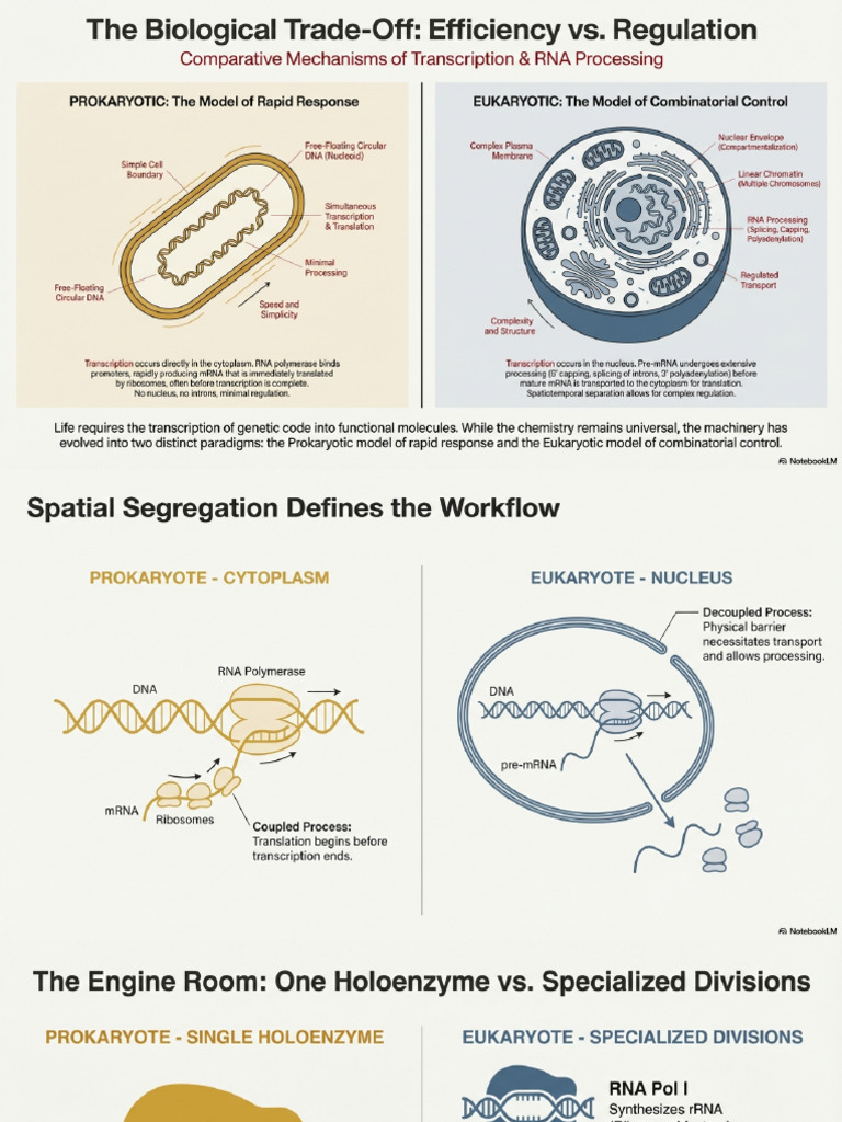 Prokaryote Eukaryote Gene Expression | PDF