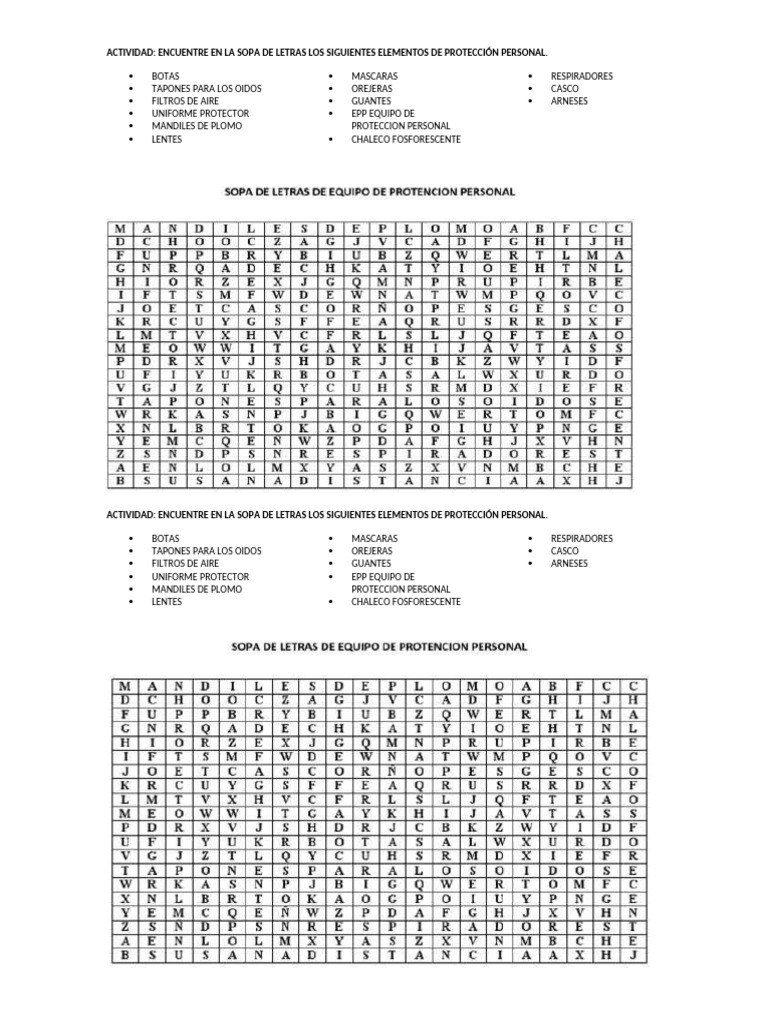 Sopa de Letras Modulo E Lectricidad | PDF
