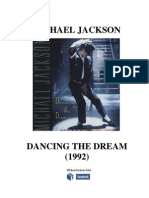 Michael Jackson - Dancing The Dream Kitabı (Türkçe)