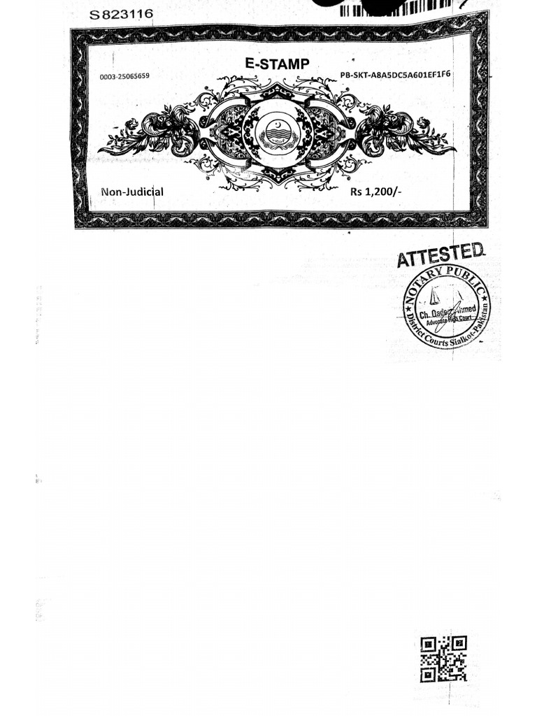 Stamp Paper 1 | PDF