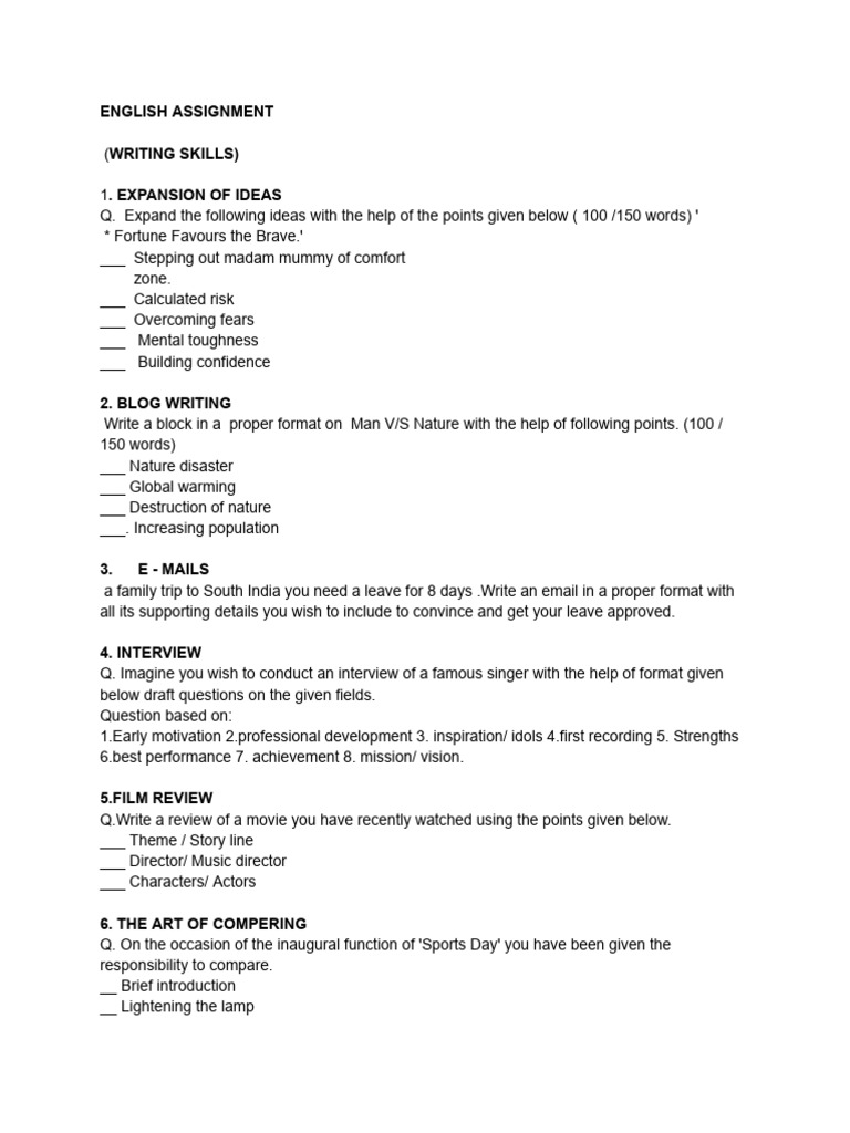 English Assignment | PDF