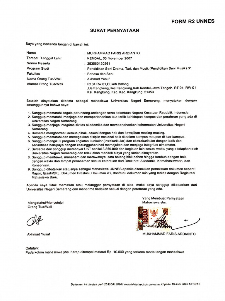 Form R2 | PDF