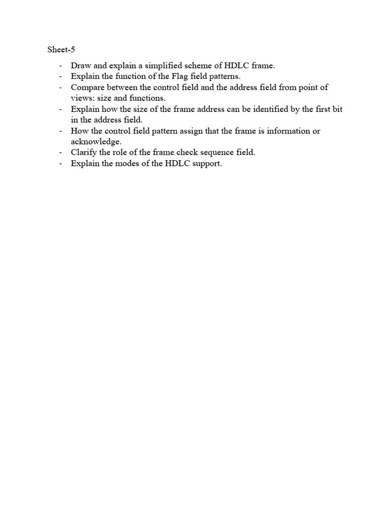 Sheet 5 | PDF