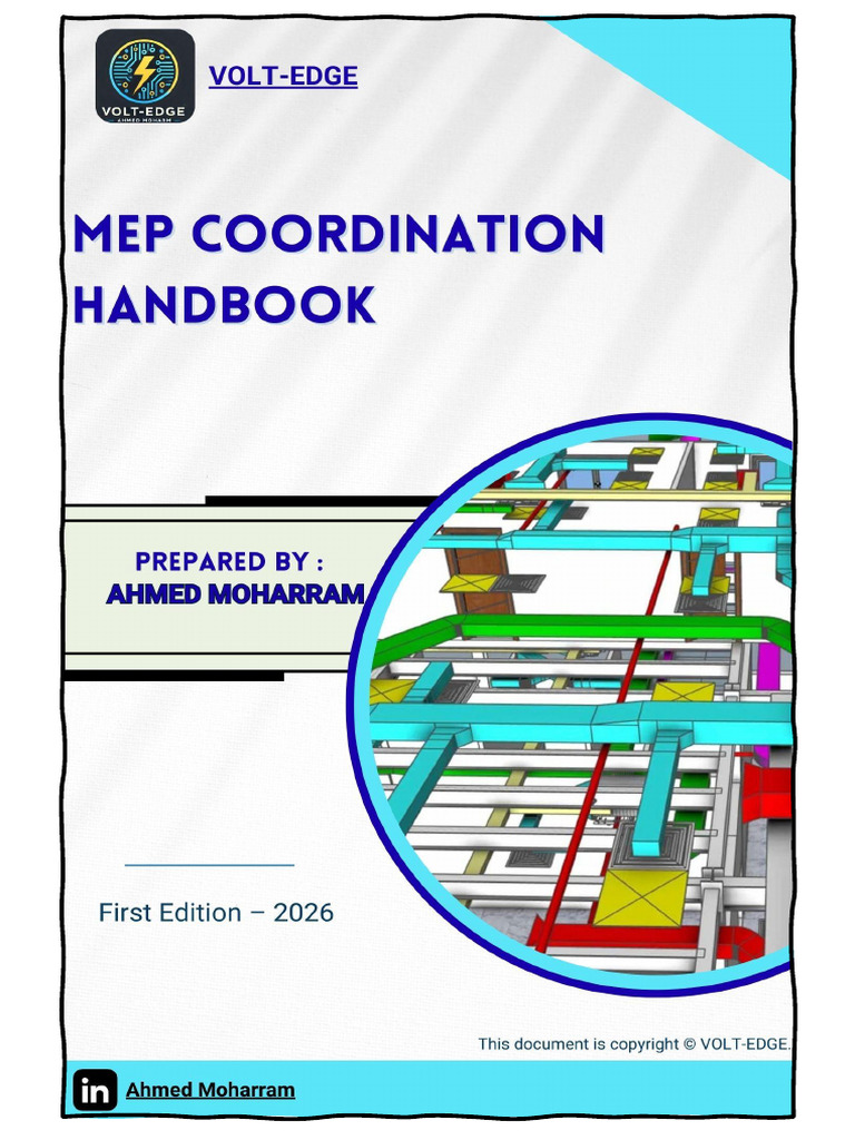 Mep Coordination Hanbook Ahmed Moharram | PDF | Building Information ...