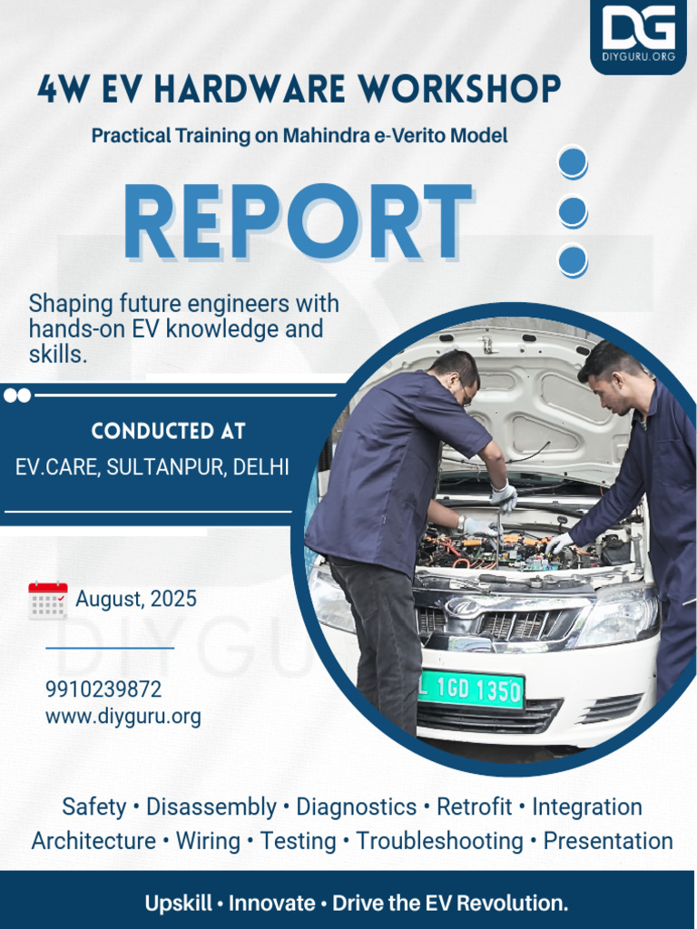 4W EV Hardware Workshop - Report | PDF | Simulation | Electrical Connector
