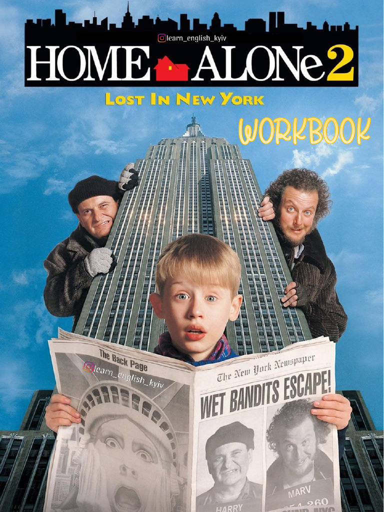 Workbook - Home Alone 2 (With Answers) | PDF