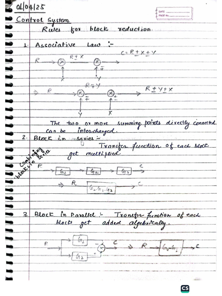 Control Signal Units Notes | PDF