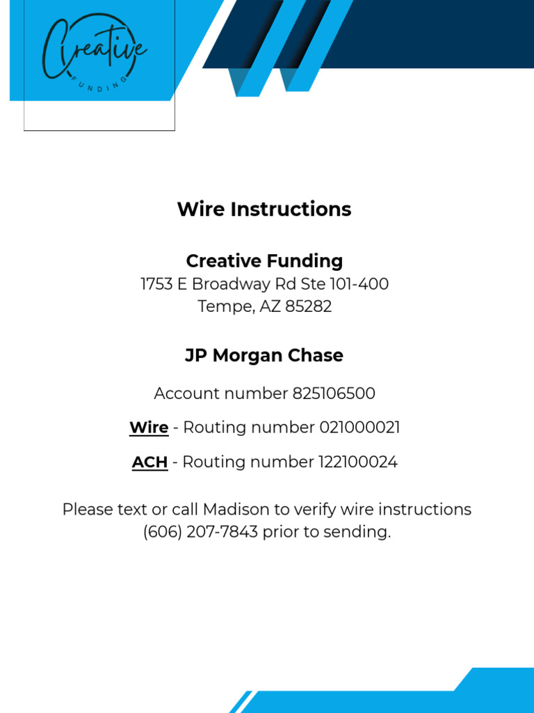 CF Wire Instructions-Updated | PDF