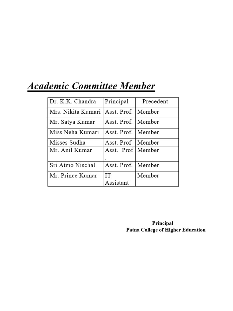 Academic Committee Member | PDF