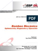Bombeo Mecánico Optimización, Diagnóstico y Operación